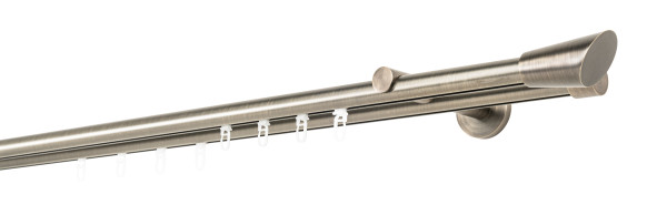 20mm,2-läufig,Profil,Do-Wandträger 12cm,Endstück rag