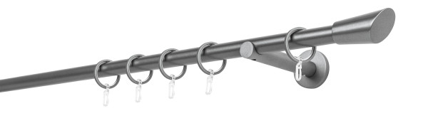 20mm,1-läufig,Rohr,Wandträger 12cm,Endstück rag