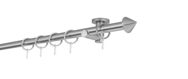 20mm,1-läufig,Rohr,Deckenträger urban,Endstück cone