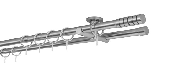 20mm,2-läufig,Rohr,Do-Deckenträger urban,Endstück rillcube | Gardinenstangen  auf Maß 2-Lauf Ø 20mm | Gardinenstangen | Maßanfertigung | Metablo