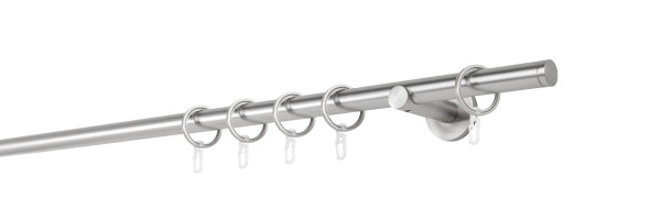 20mm,1-läufig,Rohr,Wandträger 6,5cm,Endstück match