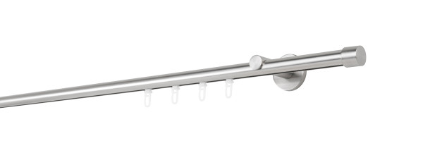 20mm,1-läufig,Profil,Wandträger 6,5cm,Endstück cap