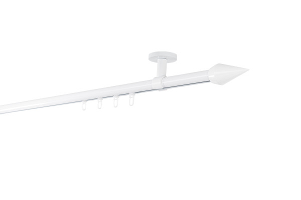 20mm,1-läufig,Profil,Deckenträger classic,Endstück point