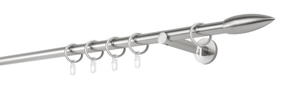 20mm,1-läufig,Rohr,Wandträger 12cm,Endstück cardo