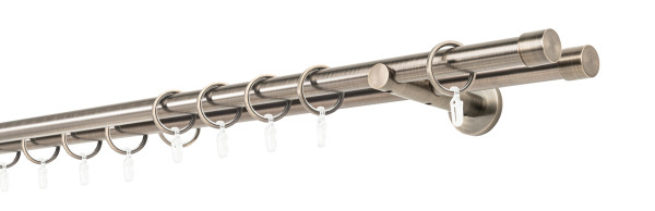 20mm,2-läufig,Rohr,Do-Wandträger 12cm,Endstück cap
